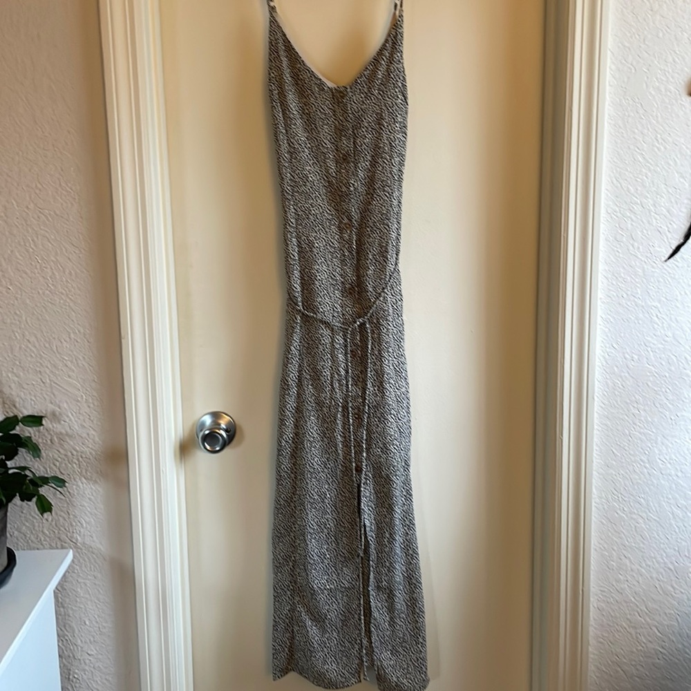 Animal print sundress